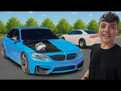 Lying Hellcat Owner Calls Out My BIG TURBO BMW M3 & Gets Gapped.