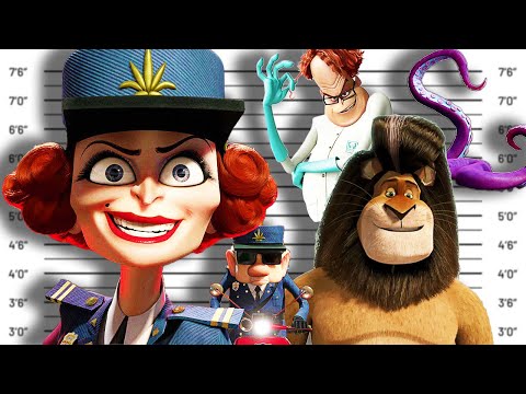 If Madagascar Villains Were Charged For Their Crimes (Dreamworks Villains)