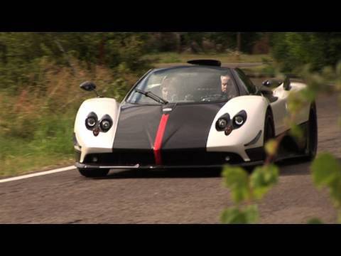 Pagani Cinque Roadster driven by autocar.co.uk