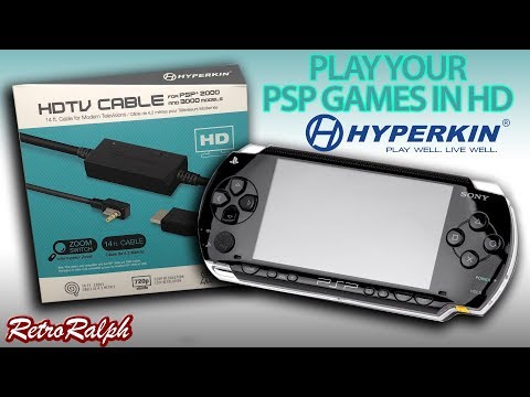 Play your Sony PSP Games in HD - HYPERKIN HD Cable for the PSP!