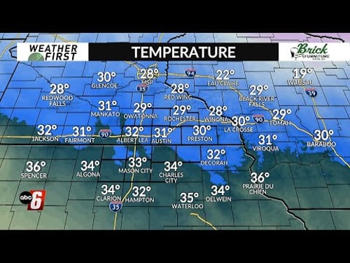 Randy Brock's Evening Forecast for Iowa and Minnesota: February 6
