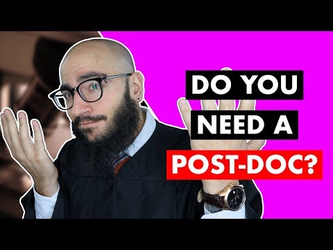Do You Really Need a Postdoctoral Fellowship?