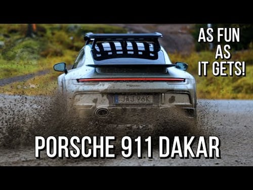 PORSCHE 911 DAKAR - DRIVING IT HARD IN THE MUD - TOTALLY EPIC !