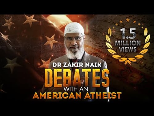 Dr Zakir Naik Debates with an American Atheist