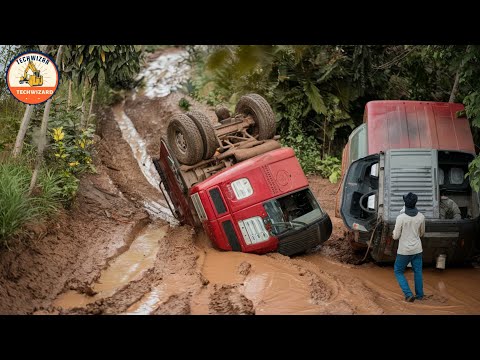 Unbelievable Truck Driver Maneuvers and Foolish Actions That Will Shock You! #22