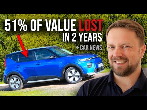 Electric Car Depreciation is Getting WORSE | Car/EV News