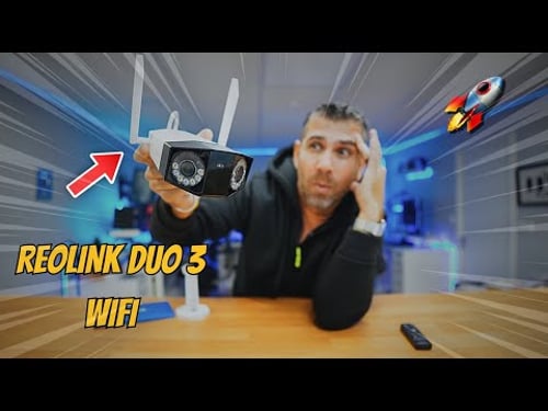 π₯ Reolink Duo 3 WiFi π UltraWide 180ΒΊ Camera for Your Backyard