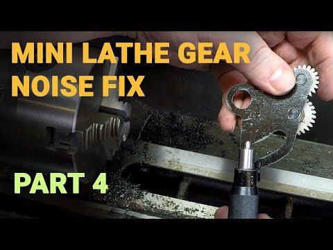 Mini Lathe Reverse Gear Noise Problem Fix - Part 4 Finale