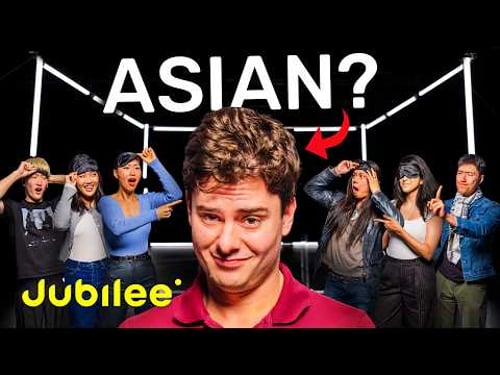 6 Asians vs 1 Secret White Person (ft. Xiaomanyc 小马在纽约, Chris Lewis) | Odd One Out