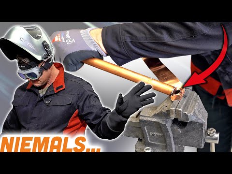 Kunde verlangt unmögliches | 0,8mm Kupfer Schweißen