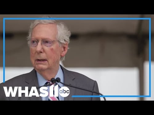 Sen. Mitch McConnell confirms he won't run for re-election in 2026
