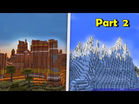 Minecraft - 10 Extreme Survival Spawn Seeds - Part Two - Java - Retro