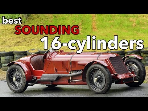 10 Best Sounding 16-Cylinder Engines