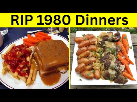 20 Canadian Meals That VANISHED After the 80s
