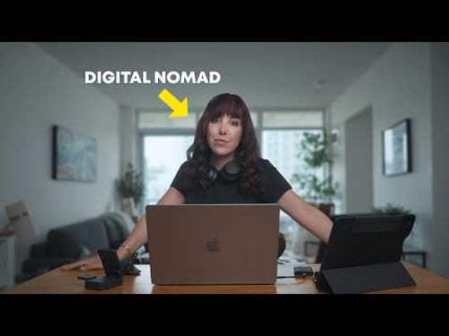 The Ultimate Minimalist Travel Work Setup (That Actually Works)