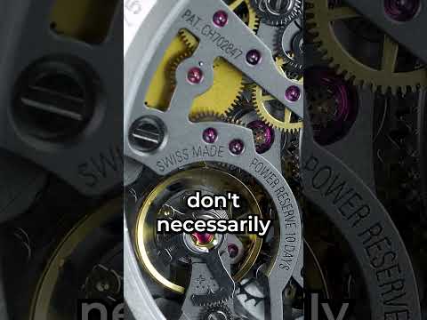 Why Do Watches Have Jewels Inside? 💎 #watchfacts #mechanicalwatches #horology