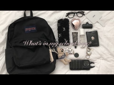 고2의 가방엔 뭐가 있냐면요. . . 🐾💬 what’s in my bag / school
