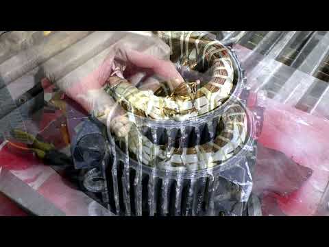 Connecting a 380-volt motor to a 220-volt outlet. Opening and rebuilding an asynchronous motor.