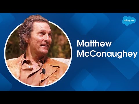 Stories & Poetry with Matthew McConaughey and Maria Shriver | Dreamforce 2025 | Salesforce