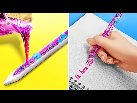 SCHATTIGE EPOXYHARS VS 3D-PEN KNUTSELS || DIY-sieraadideeën die je zullen verrassen van 123 GO!