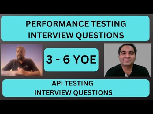 Performance Testing Interview Questions | Testing Interview | RD Automation Learning