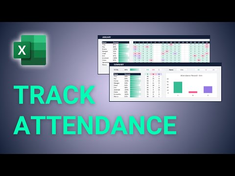 How to Make an Attendance Tracker in Excel