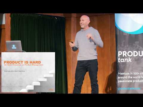 Marty Cagan: Product is Hard - An Open Discussion on Product Management