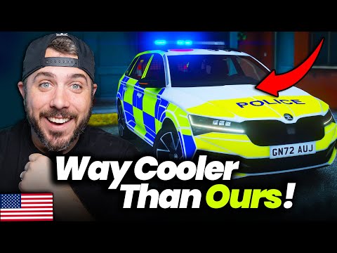 American Reacts to Europe’s #1 Voted Police Car 🚓🇪🇺