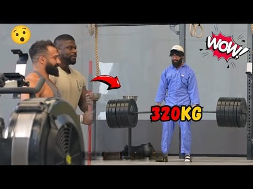 ELITE Powerlifter ANATOLY Use 50kg Mop in a GYM😱💪🧹 | Pretended to be a CLEANER