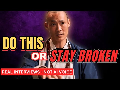 Shaolin Secret to Rewire Your Mind in Just 24 Hours | Shi Heng Yi (REAL INTERVIEWS - NOT AI VOICE)