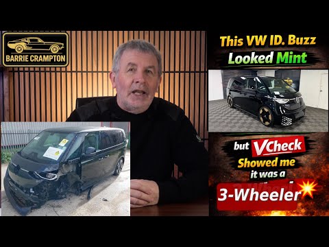 This VW ID. Buzz Looked Mint but VCheck Showed me it was a 3 Wheeler ๐ฅ