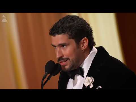 BAD BUNNY Wins BEST MÚSICA URBANA ALBUM | 2026 GRAMMYs