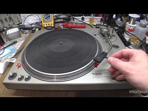 Servicing & Setting up a Technics SL-1300 Turntable