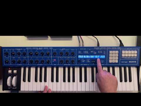 Using custom wavetables on the Behringer Wave