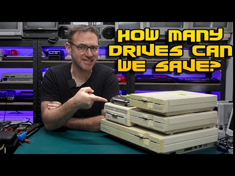 Commodore 1570 and 1571 disk drive repairs - open heads and bad ICs