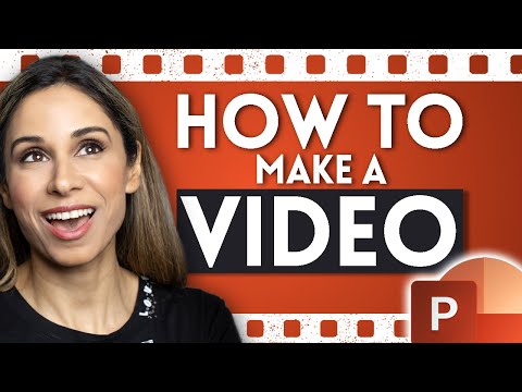 How to Easily Make a Video 🎞️ in PowerPoint (Slideshow & Screen Recording)