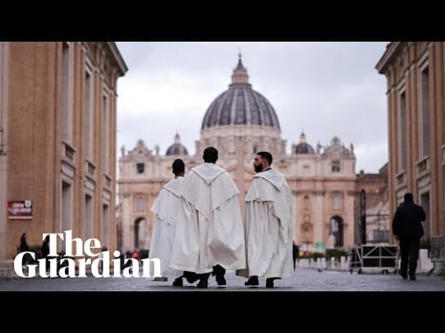 Pope Francis's coffin transferred to St Peter's Basilica – watch live