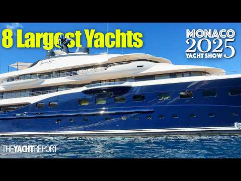 Largest Superyachts of the Show! | Monaco Yacht Show 2025!