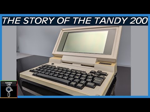 The Story of the Tandy 200, BIG upgrades = WORSE Sales - Tandy Lab