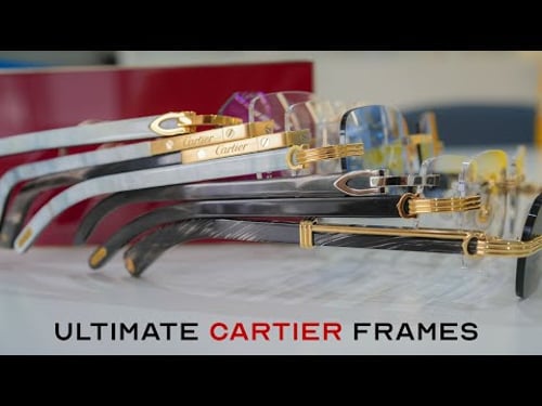 Cartier Buffalo Horn Rimless Showcase - EVERY STYLE Featured