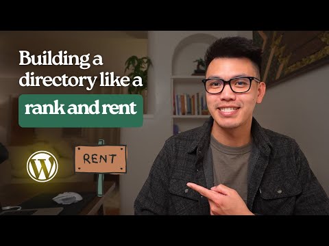 I Built a Rank and Rent Style Directory from Scratch with Wordpress