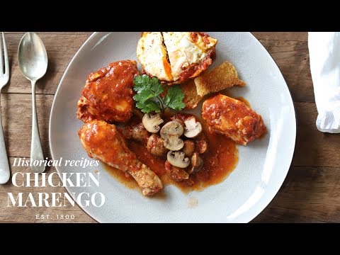 Chicken Marengo: recipe for Napoleon (created on the battlefield)