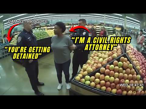Cop Assaults Black Female Lawyer at Grocery Store — CCTV Exposes His | Racism Caught on Camera