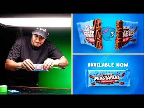 I Made a Commercial for Mr. Beast's NEW Chocolate!