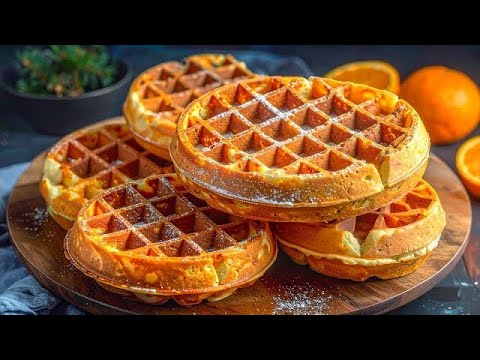 How to Make the Best Belgian Waffles in 5 Minutes❗