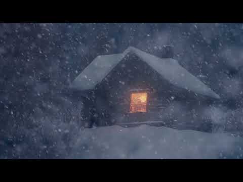 Severe Winter Storm & Blizzard Sounds | Relaxing Heavy Snow Ambience for Sleeping