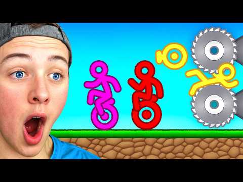 BeckBros React To Elimination Unicycle Race