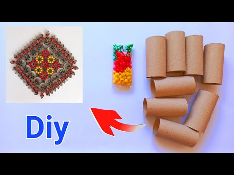 Recycle toilet paper rolls by doing this idea! handmade activities 😍