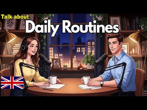 Daily Routines in English | Slow English Shadowing Practice