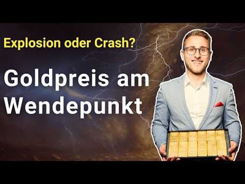 Goldpreis vor wichtiger Entscheidung: Crash oder Rallye?